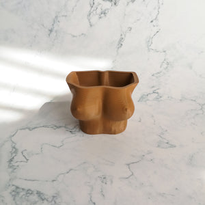 Hestia Planter Pot | 3D Printed Boob Plant Pot | kezar3d.com