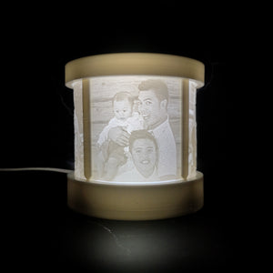 3DMemory Lamp | 3D Printed Custom Photo Lamp