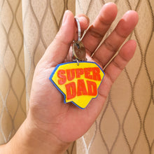 Load image into Gallery viewer, Father&#39;s Day Special: Super Dad Keychain

